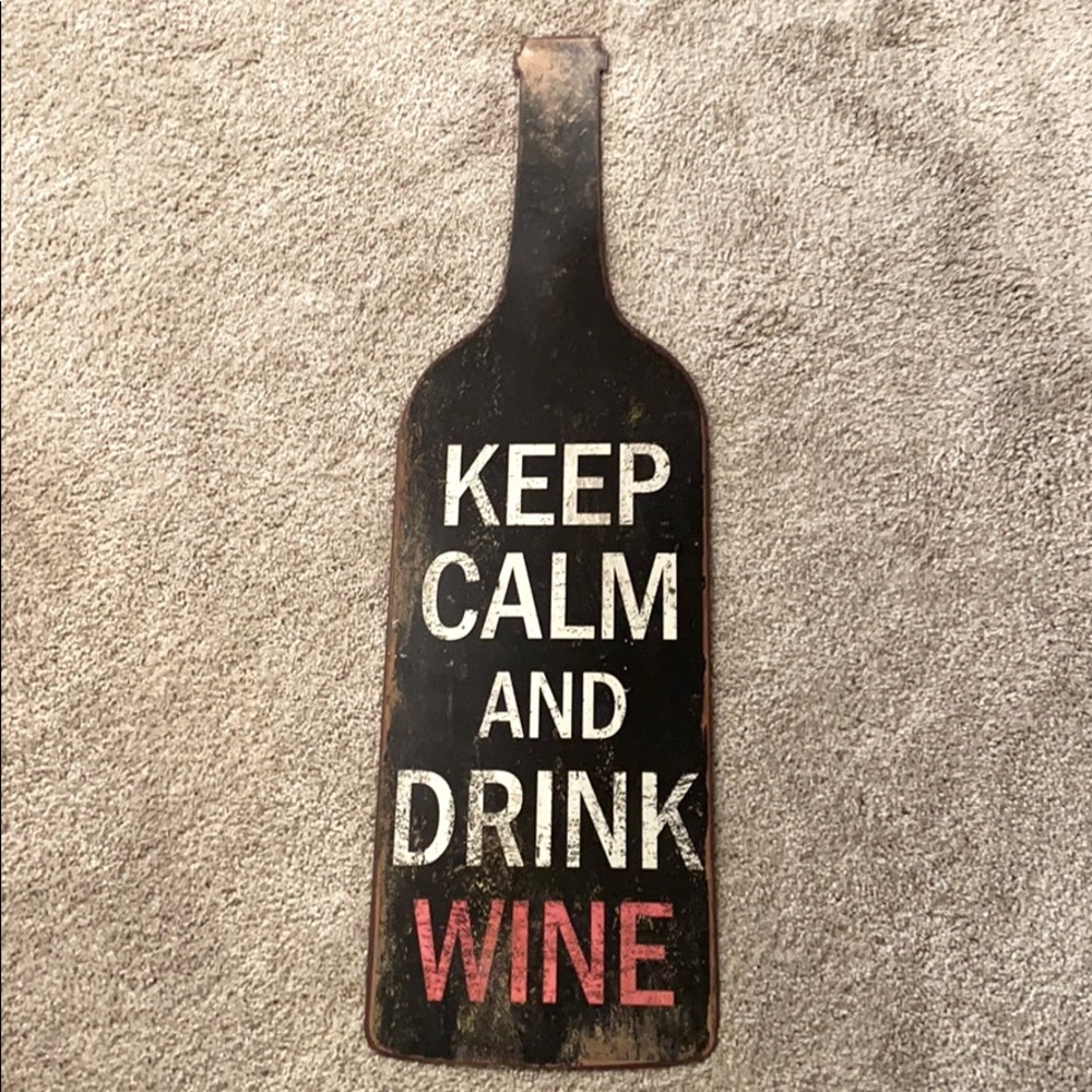 Wall Art - Keep Calm and Drink Wine